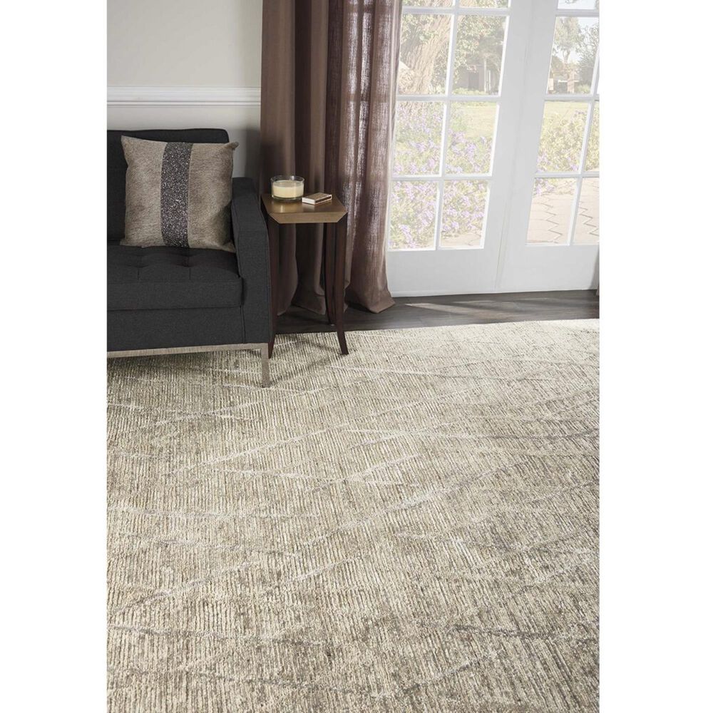 Nourison Ocean OCP02 7&#39;9&quot; x 9&#39;9&quot; Ash Area Rug, , large