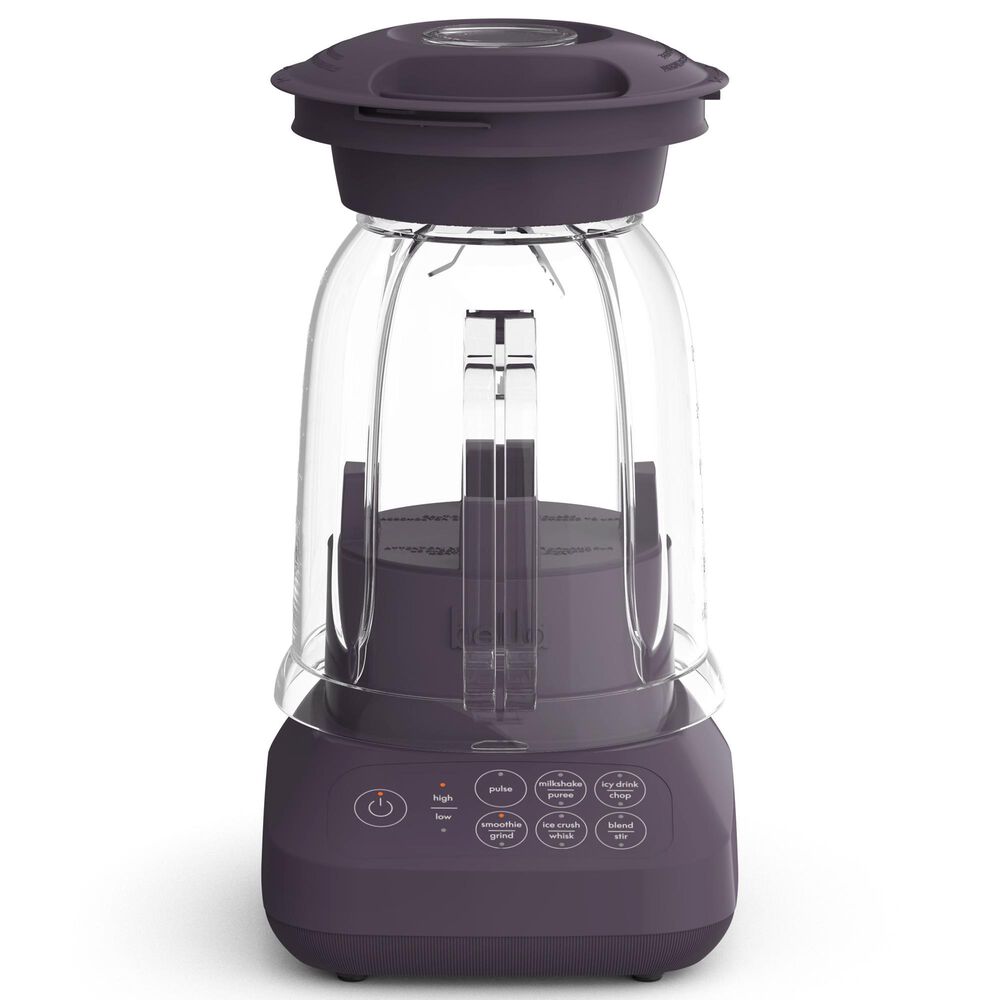 Bella 10-Speed Flip and Store Countertop Blender in Plum, , large