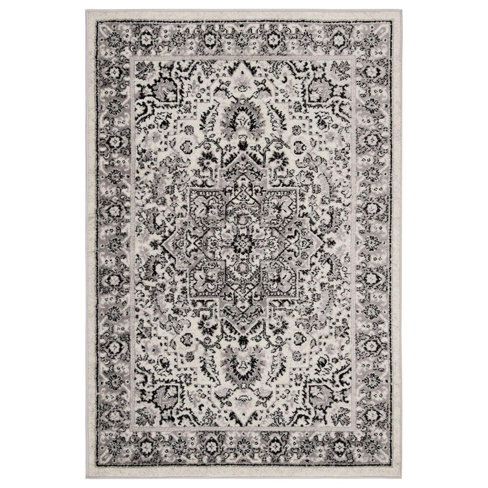 Safavieh Skyler SKY126K 4" x 6" Gray and Ivory Area Rug, , large