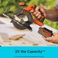 Black & Decker 20V Max Powerconnect 4.0 Ah Battery in Black and Orange, , large