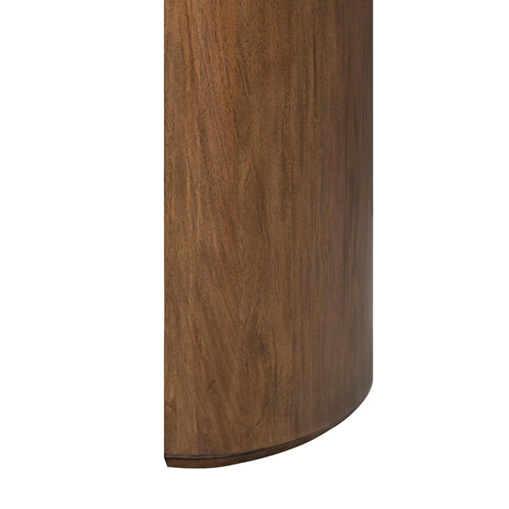 Riva Ridge Caden Single Pedestal Desk in Spiced Caramel, , large