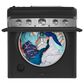 Maytag 4.7 Cu. Ft. Top Load Agitator Washer and 7.0 Cu. Ft. Electric Dryer Laundry Pair in Black, , large