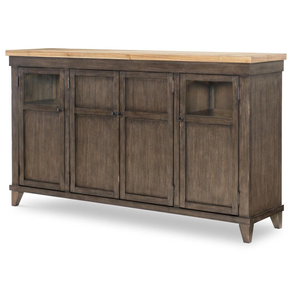 Legacy Classic Furn Direct Shp XXX"s and OOO"s Credenza in Amber and Cocoa, , large