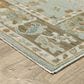 Oriental Weavers Maeve MAE06 Blue and Rust 7"10" x 10"10" Area Rug, , large