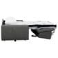 Primo International Giotto Sleeper Sofa in Nashville Anthracite, , large