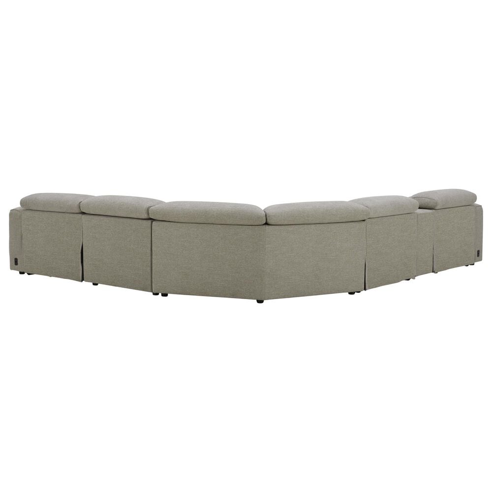 Interlochen 6-Piece Power Reclining Sectional in Brent Sand, , large