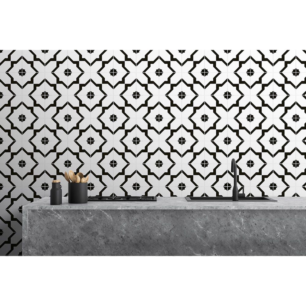 MS International Zaria Gia 8&quot; x 8&quot; Glazed Porcelain Tile, , large