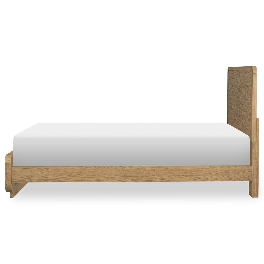 St Claire Home Margot and Theo 4 Piece Full Platform Panel Set in Desert Oak, , large