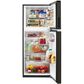 Whirlpool 24" Top Freezer Refrigerator in Black Stainless Steel, , large