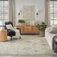 Nourison Whispers 9" x 12" Light Blue and Grey Area Rug, , large