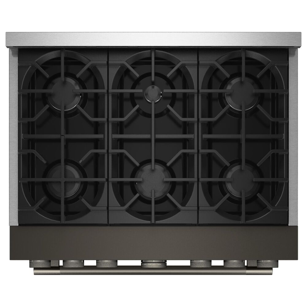 KitchenAid 5.1 Cu. Ft. Commercial-Style Gas Range in Black Ore, , large
