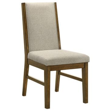Crown Mark Hollister Dining Side Chair in Dark Brown, , large