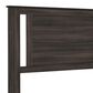 Lemoore Essential Queen/Full Panel Headboard with Side in Grey Walnut, , large