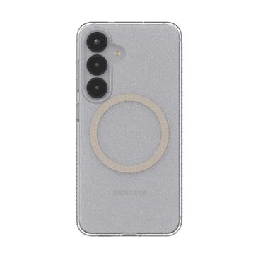 Zagg Milan Snap MagSafe Case for Samsung Galaxy S25 in Glitter Starlight, , large