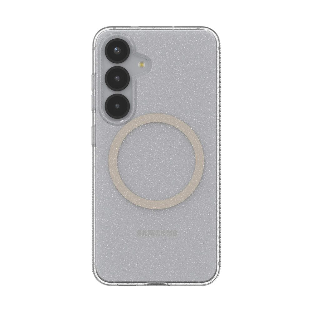 Zagg Milan Snap MagSafe Case for Samsung Galaxy S25 in Glitter Starlight, , large