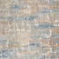 Nourison Rush 10" x 14" Blue and Beige Area Rug, , large