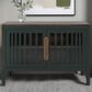 Fallridge Autumn 54" 2-Door Console in Green and Brown, , large
