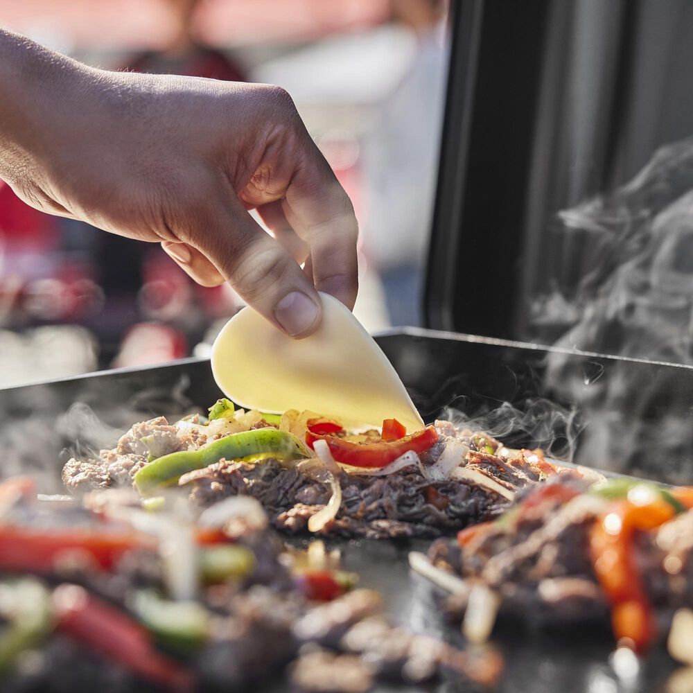 Weber Slate 37" Liquid Propane Gas Grill in Black, , large