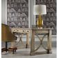 Hooker Furniture Melange Architectural Writing Desk with 3 Drawers, , large