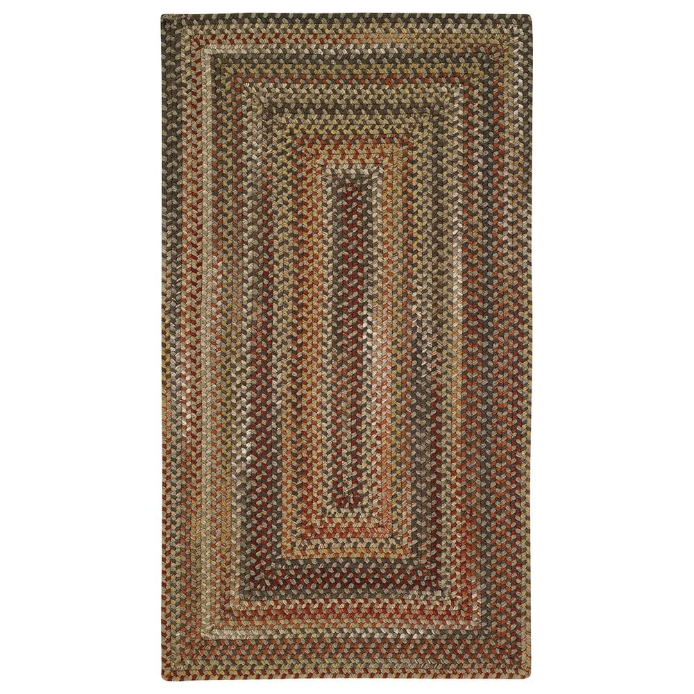 Capel Homecoming 0048-700 8"6" Square Chestnut Brown Area Rug, , large