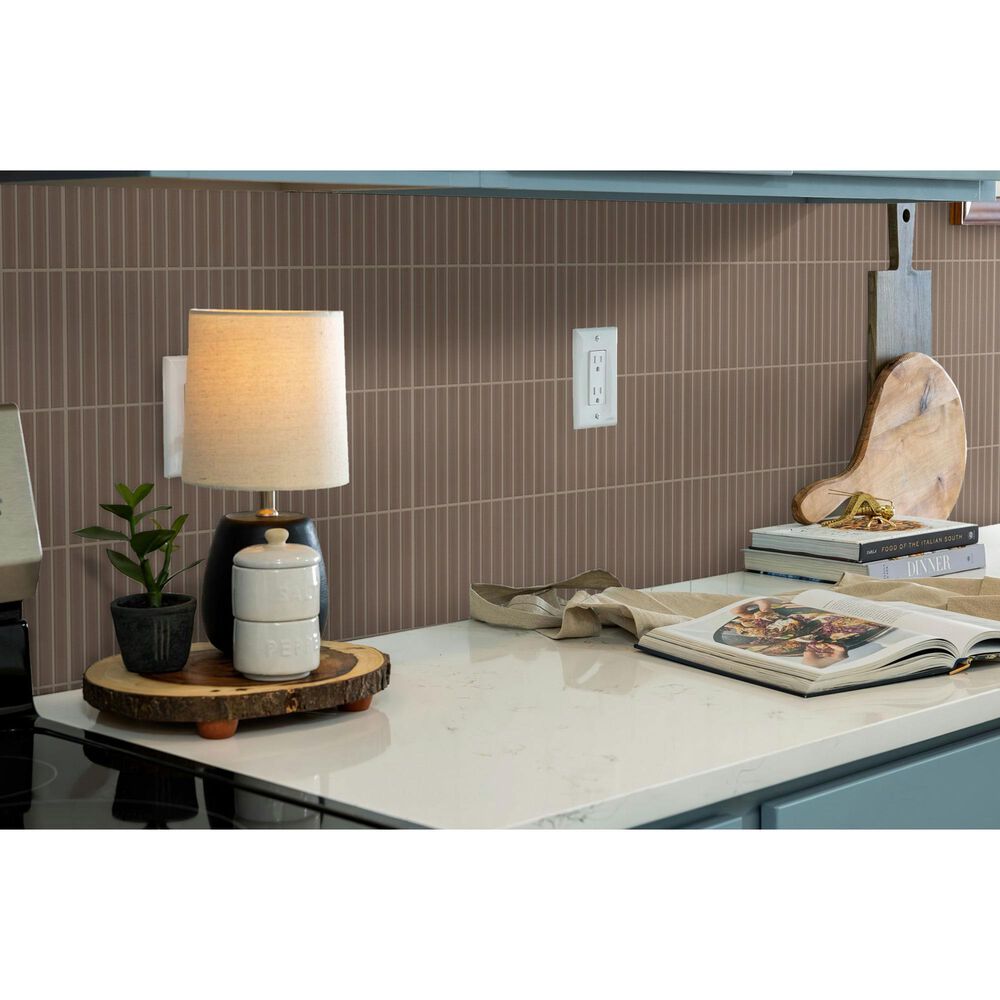 Shaw Embrace Bourbon 11.5" x 11.75" Glass Mosaic Sheet, , large