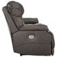 Ashley Wurstrow Power Reclining Sofa with Adjustable Headrest in Smoke, , large