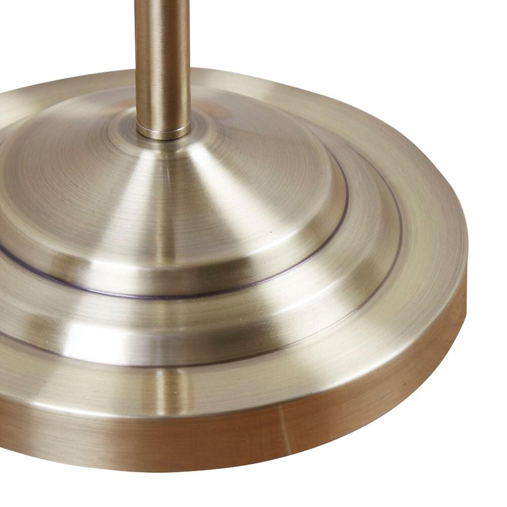 Hampton Park Bellow Uplight Floor Lamp in Antique Brass, , large