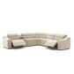 Interlochen 6-Piece Power Reclining L-Shaped Sectional with Power Headrest in Ice White, , large