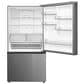 Midea 23 Cu. Ft. Counter-Depth Bottom-Freezer Refrigerator in Stainless Steel, , large