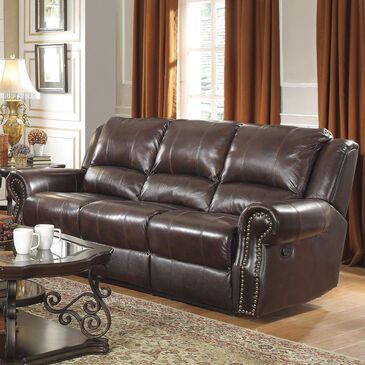 Pacific Landing Sir Rawlinson Reclining Sofa in Tobacco, , large