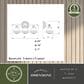 Vaxcel Huntley 3-Light Bathroom Vanity in Natural Brass, , large