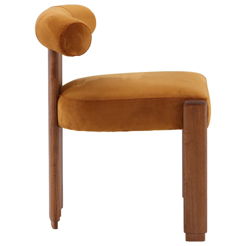 Blue Sun Designs Gwyneth Side Chair in Medium Brown, , large