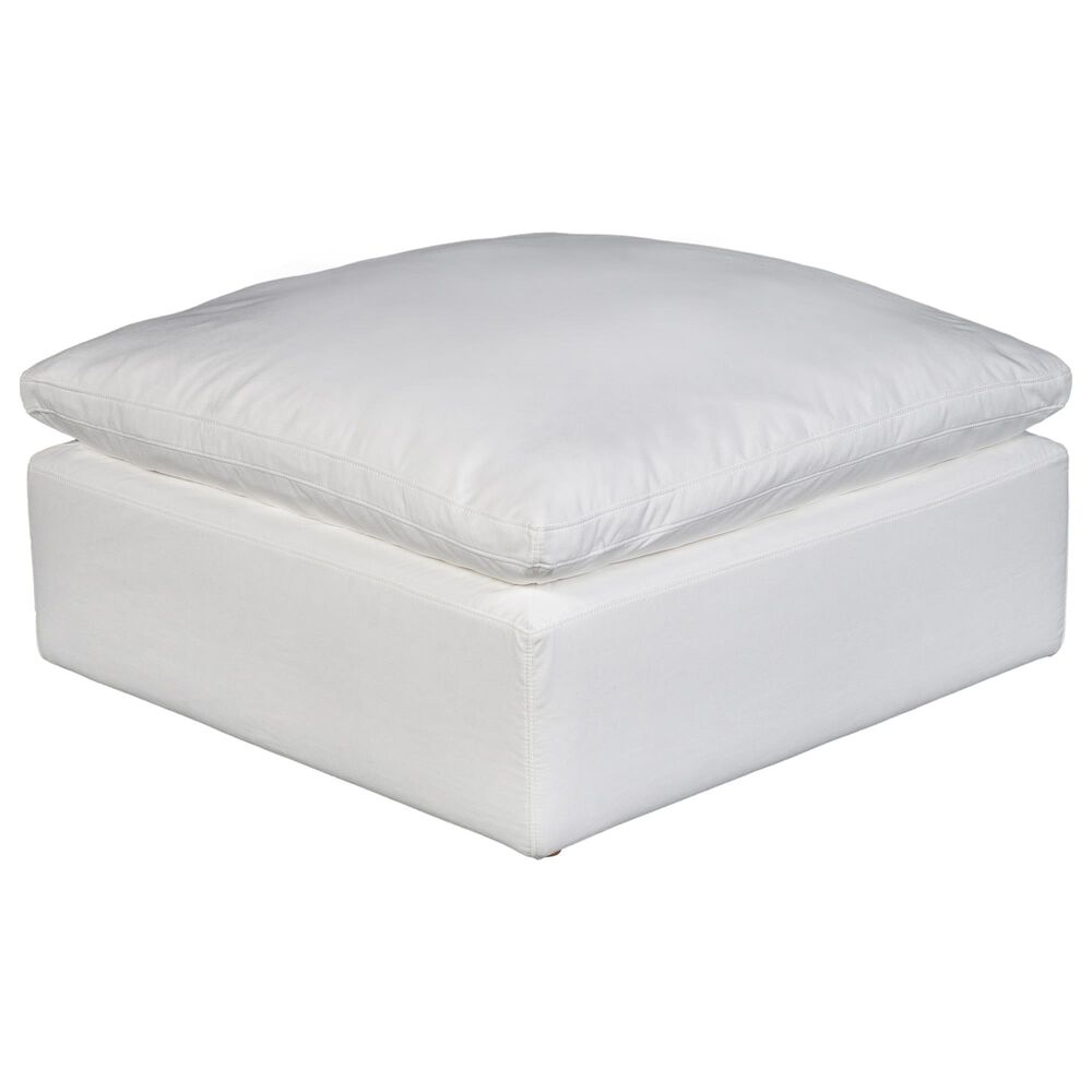 Moe's Home Collection Terra Condo Ottoman in Cream, , large