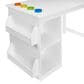 RiverRidge Home 3-Piece Kids Desk and Chair Set with Cubbies and Bookracks in White, , large