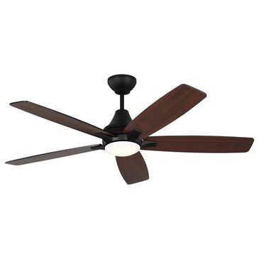 Murray Feiss Lowden 52" Indoor/Outdoor Ceiling Fan in Matte Black, , large