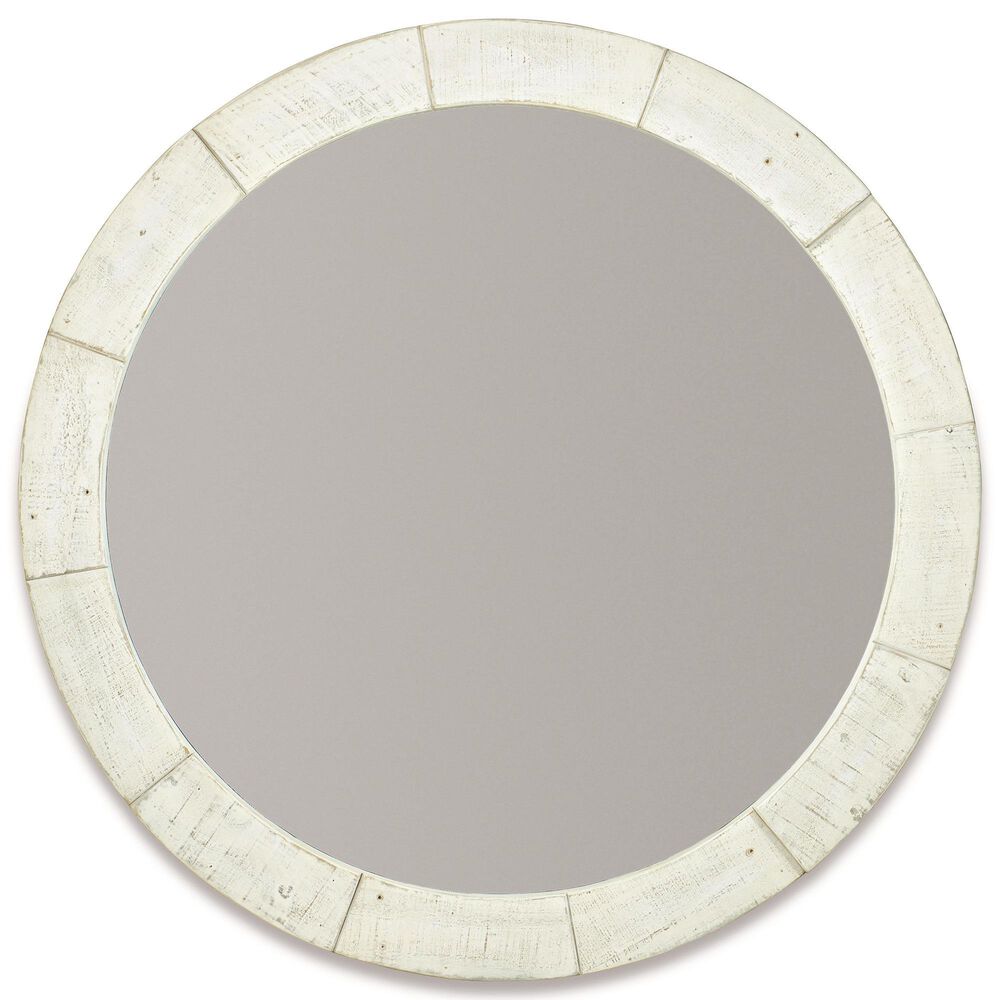 Bernhardt Highland Park Piper Mirror in Brushed White, , large