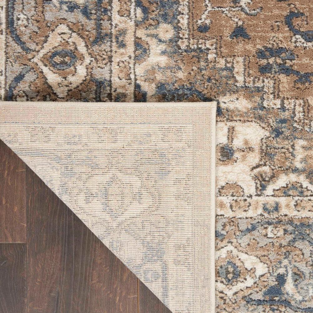 Nourison Quarry QUA05 10&#39; x 14&#39; Beige and Grey Area Rug, , large