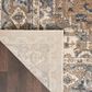 Nourison Quarry QUA05 10" x 14" Beige and Grey Area Rug, , large