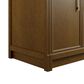 James Martin Bellshire 36" Single Bathroom Vanity in Honey Oak with 3 cm White Zeus Silestone Top and Rectangular Sink, , large