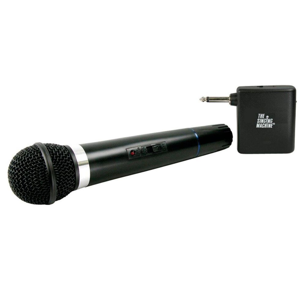 Singing Machine Wireless Microphone, , large