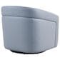Blue River Desi Swivel Chair in Dove Gray, , large