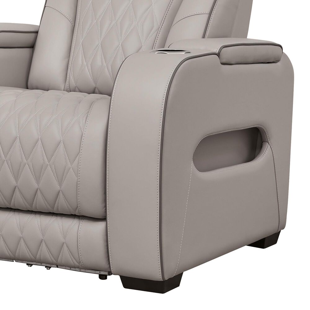 Ashley Boyington 3-Piece Power Reclining Living Room Set in Gray, , large