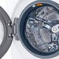 LG Single Unit Front Load LG WashTower with Center Control 4.5 Cu. Ft. Washer and 7.4 Cu. Ft. Gas Dryer in White, , large