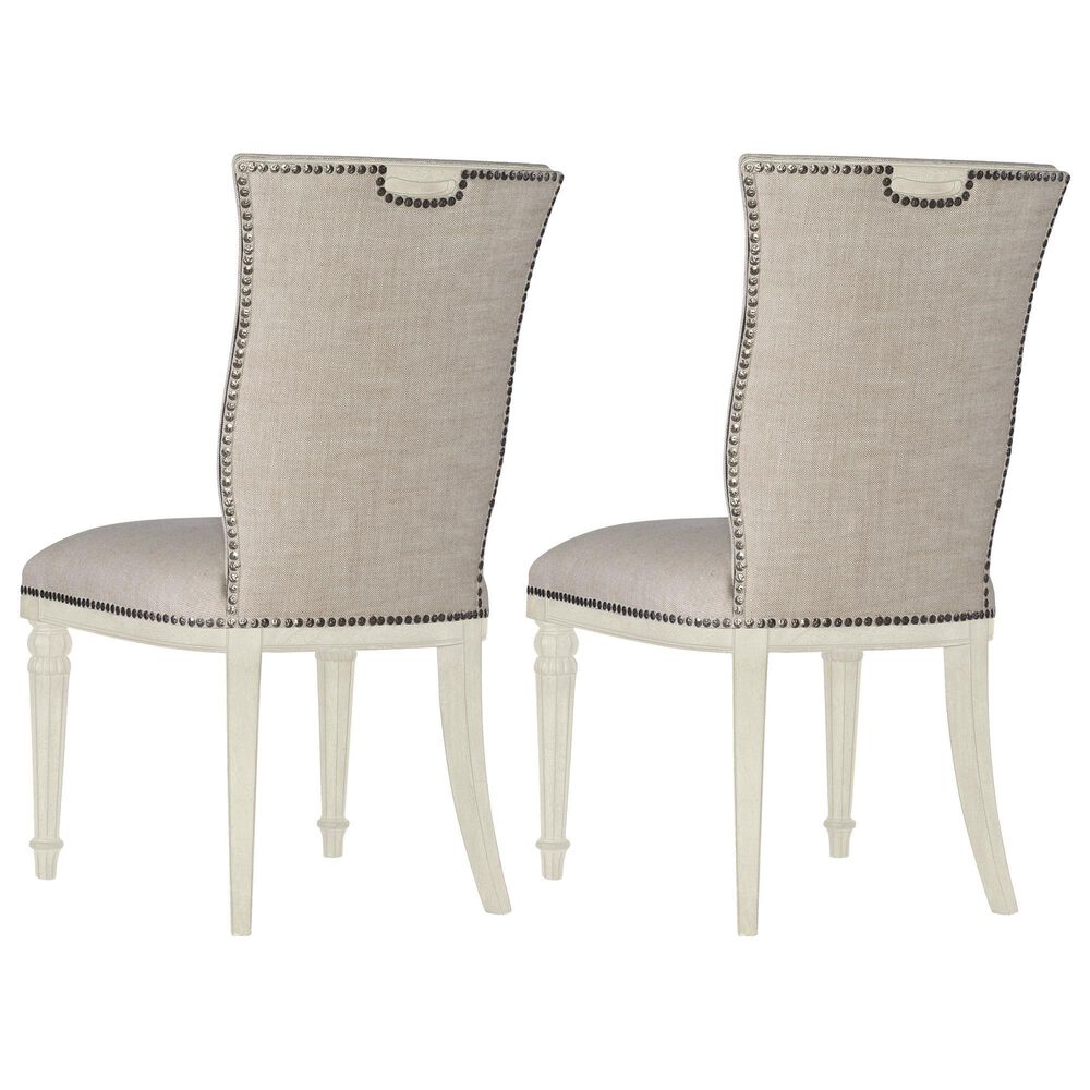 Hooker Furniture Traditions 38.25&quot; Side Chair in Soft White &#40;Set of 2&#41;, , large