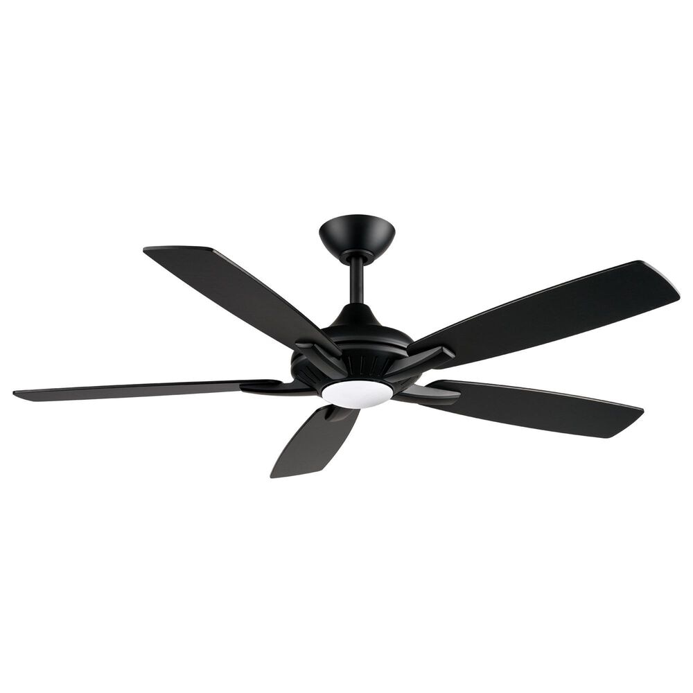 Minka-Aire Dyno 52" Ceiling Fan with Dark Walnut Blades in Coal, , large