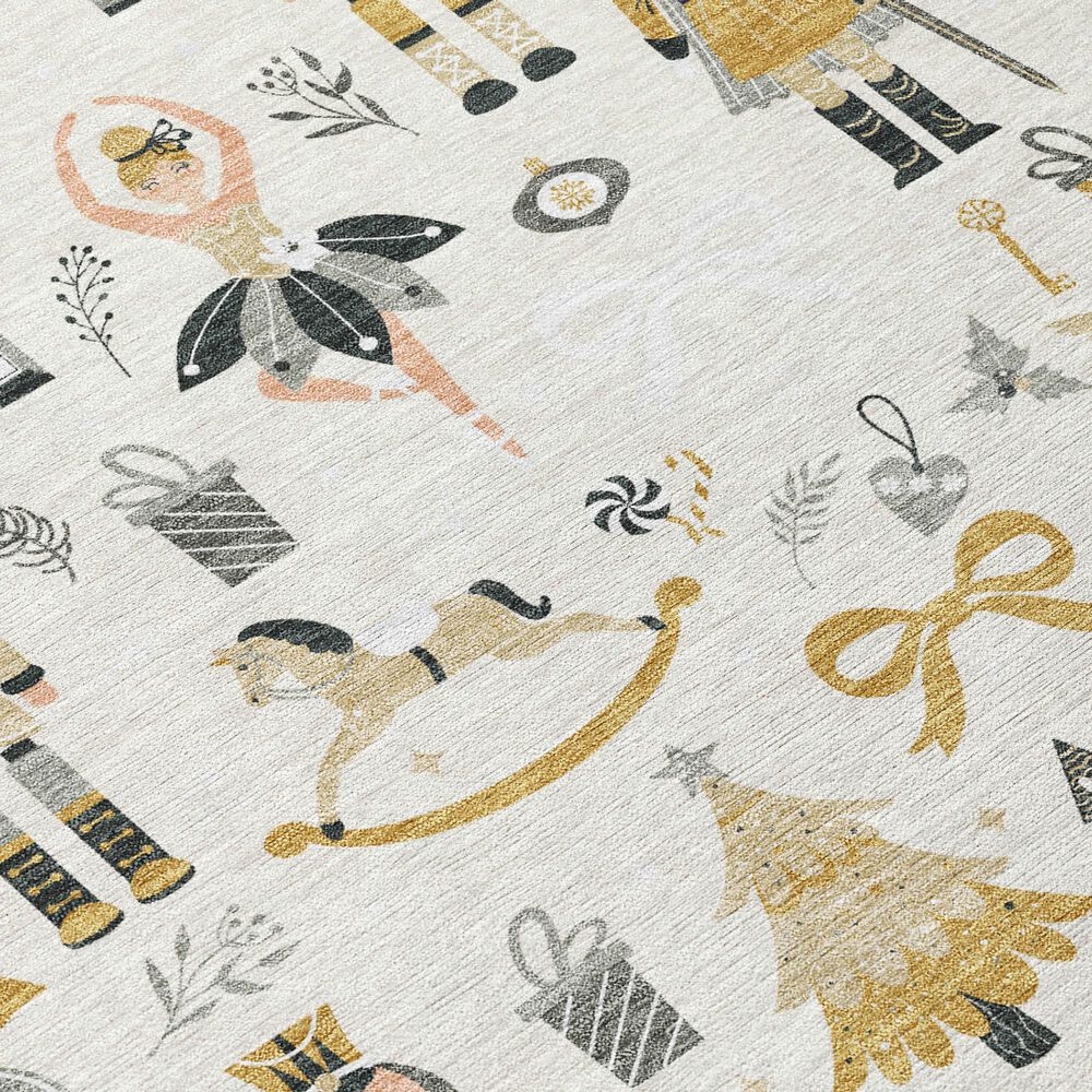 Dalyn Rug Company Wonderland WN35 Ivory 3&#39; x 5&#39; Area Rug, , large