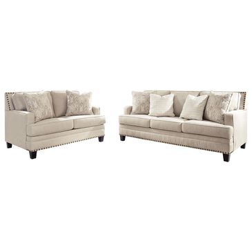 Ashley Clareddon 2-Piece Living Room Set in Linen, , large