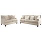 Ashley Clareddon 2-Piece Living Room Set in Linen, , large