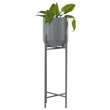 Maple and Jade 42" Dome Planter with Removable Stand in Gray, , large