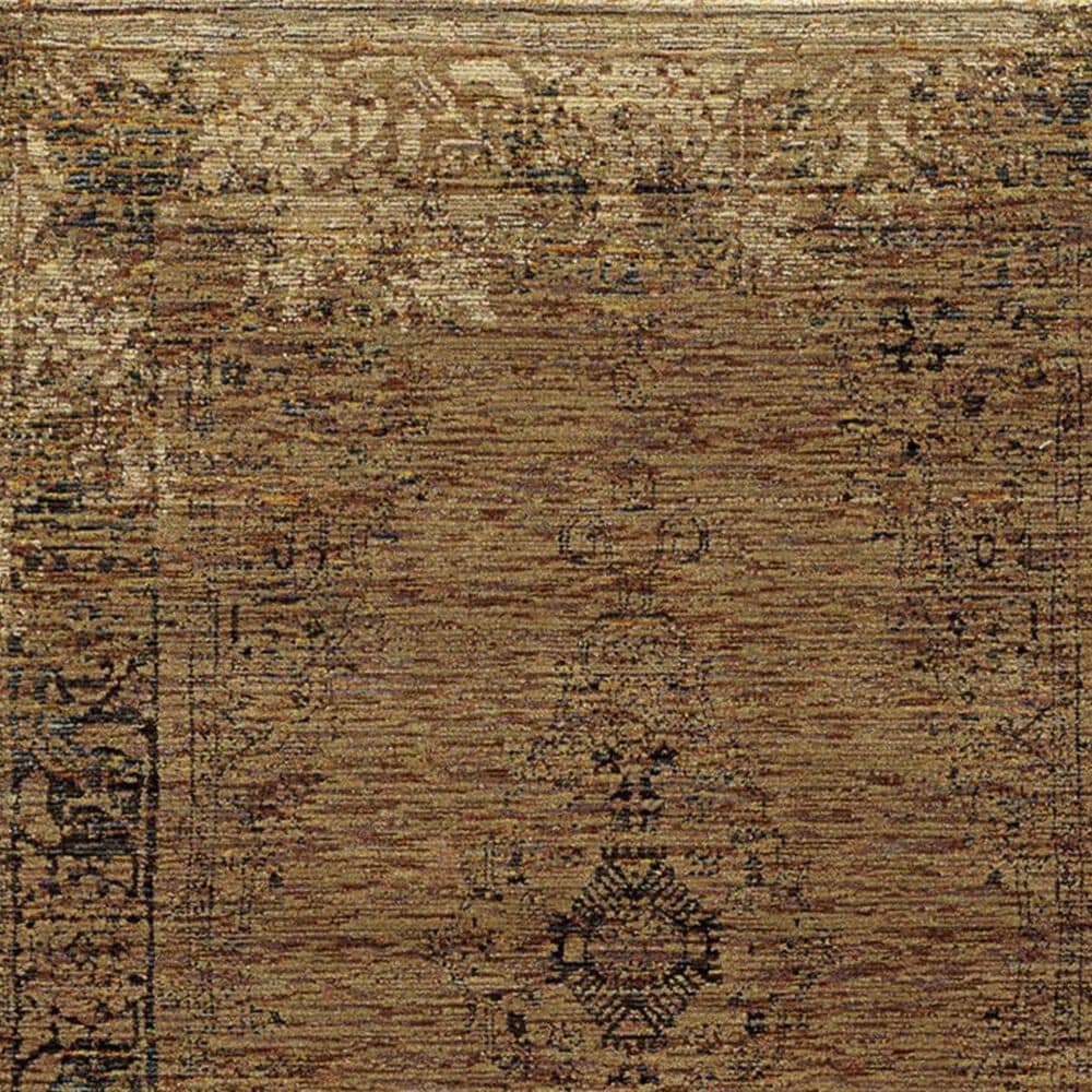 Oriental Weavers Andorra 6845D 10&#39; x 13&#39;2&quot; Gold and Brown Area Rug, , large